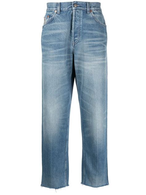 denim gucci piumuno|gucci denim jeans.